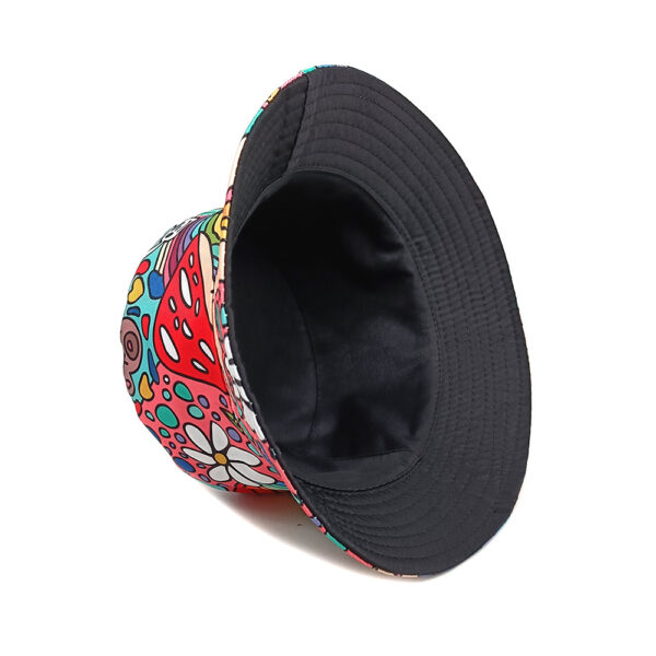 oly-19990988a2f1d8a681faba2939f5506d Wholesale Reversible Mushroom Pattern Bucket Hat Stylish Sun Protection Fashion Accessory Gift Boutique