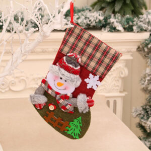 Fence large socks snowman [32*19cm46] grams