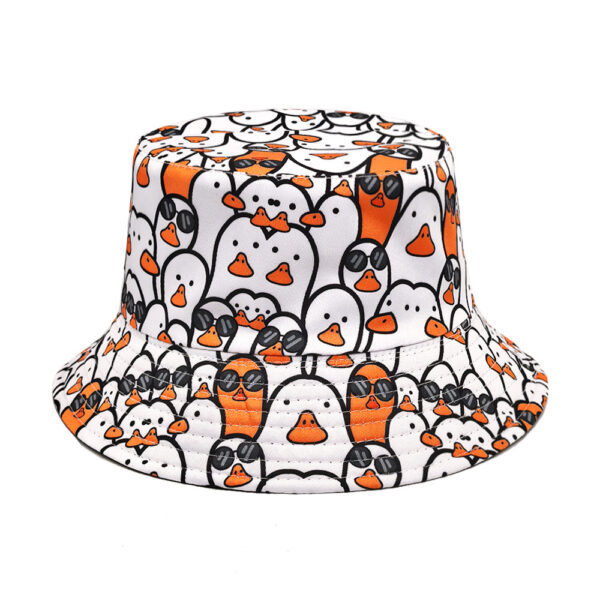 Wholesale Trendy Duck Pattern Bucket Hat for Women Sun Protection Resale