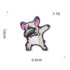 oly-19bca6fdee92d7b2d153e536393f94d3 Wholesale Trendy Embroidered Dog Patch Iron On Adhesive for Clothing DIY Accessory