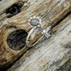 oly-19d1d21cbd7c58f7e5f75864990cf595 Wholesale Alloy Open Ring with Sunflower Dragonfly Design - Fashion Jewelry Accessory for Women
