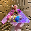 oly-19d770d53e939f776f557a30f36aa321 Wholesale Acrylic Bubble Bead Milk Tea Cup Keychain Trendy Decorative Accessory for Party