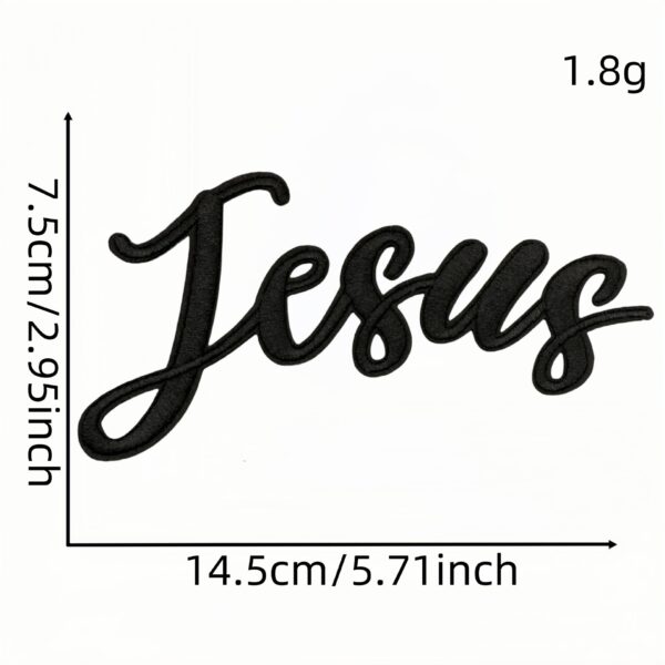 Wholesale Creative Cartoon Hollow Embroidered English Letter Patch Decorative Iron-On Applique for Clothing DIY Gift