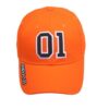 Wholesale Orange Embroidered Racing Car Baseball Cap Adjustable Sun Shade Fashion Accessory