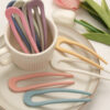 oly-1a0bf21ba645da20b72a569868a58ab0 Wholesale Plastic Resin Korean Style U-Shaped Hairpin Hair Accessory for Women Everyday Styling Gift