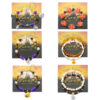 oly-1a1d39169591fd8ab5b06c58ac3e2525 Wholesale Halloween Cartoon Beaded Bracelet Set Witch Pumpkin Spider Wizard Hat Multilayer Stacking Alloy Women's Jewelry Accessory