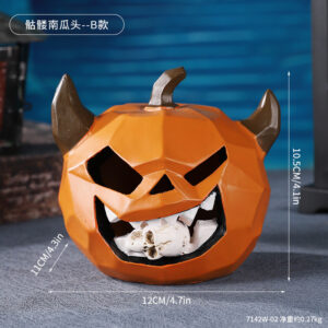 7142w-02 skeleton pumpkin head--type b / As shown in the picture