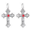 Wholesale Gothic Cross Vine Earrings Punk Hip Hop Halloween Jewelry Accessory for Gift Boutique Resale