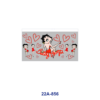 oly-1a5f34d8acf4ea4d96282d97c4d8bdbc Wholesale 5pcs Retro Cute Betty Boop Heart Lip Diamond Checkered Hibiscus Rose Mixed Decor Prints 16oz Cup UV DTF Wraps