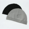 oly-1a6a411f93676e0ed958c7c6b2fa3404 Wholesale Seamless Knit Dome Hat Quick Dry Adjustable Grey Fashion Accessory for Resale