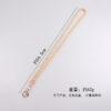 Wholesale Silicone Beaded Lanyard Necklace Fashion Accessory
