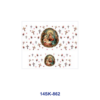 Wholesale 2/4/8pcs Vintage Retro Character Star Landscape Print Mini Cup Keychain Sticker