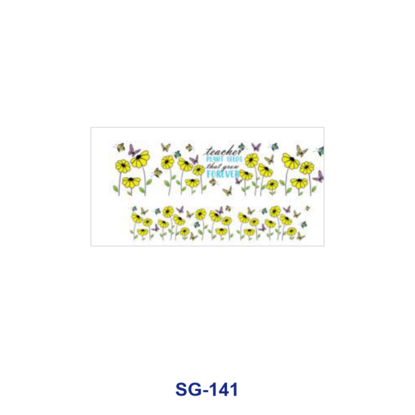 Wholesale 8pcs Colorful Holiday Graphic 3oz Tumbler Stickers Wrap