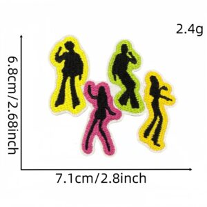 Cartoon personalized cloth stickers 15#