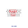 Wholesale 8pcs Mixed Coffee Floral Cartoon Text Print 3oz Cup Stickers Wrap OLY Exclusive