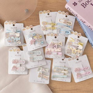Wholesale Acrylic Cartoon Dog Hair Clip, Cute Duckbill Side Clip, Fashion Hair Accessory for Women, Boutique Resale