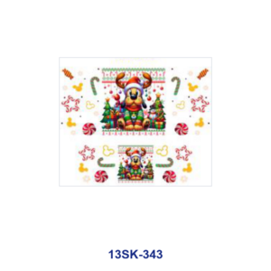 13SK-343 / 8pcs / 9cm