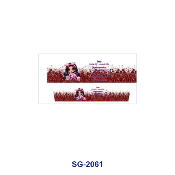 oly-1ac1e6360c26f934e2242dbca25b8239 Wholesale 8pcs Mixed Zodiac Horoscope Girl Print 3oz Cup Stickers Wrap OLY Exclusive
