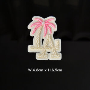 La pink coconut tree