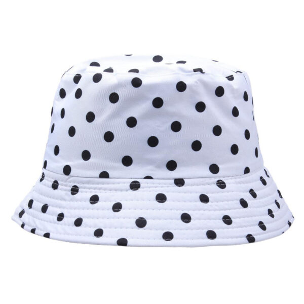 oly-1ae106897deb3cb96106f6ff0fa3cf45 Wholesale Boutique Plaid Polka Dot Bucket Hat Sun Protection Unisex Summer Accessory