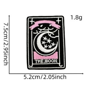 Dark skull series cloth sticker 5#