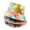 oly-1b0201f84e963c653502fee7e10108a9 Wholesale Stylish Reversible Floral Bucket Hat for Women Sunscreen Foldable Travel Hat