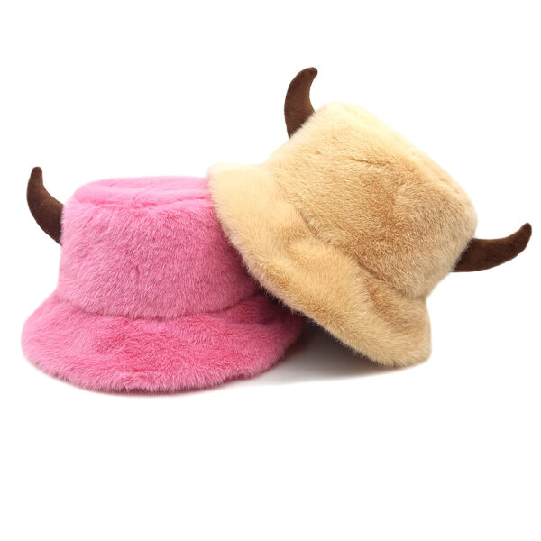 Wholesale Cute Faux Fur Bucket Hat for Women Trendy Winter Fashion Accessory