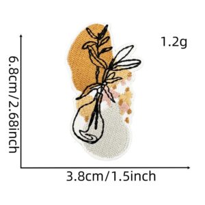 Bohemian cloth stickers 12#