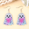 oly-1b3623c3a32d7632dca190f36dec4c48 Wholesale Halloween Bat Pumpkin Ghost Acrylic Earrings Fashion Accessory Party Gift