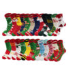 oly-1b404ee90ff126a64dacc50d436a6c03 Wholesale Christmas Mid Calf Socks Cartoon Pattern Moisture Wicking Polyester Cotton Unisex Holiday Gift Party Fashion Accessory