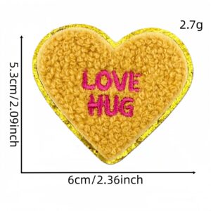 Towel embroidered love cloth patch 3 #