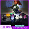 Wholesale Halloween Ghost Pumpkin Resin Figurine DIY Desktop Ornament Party Gift