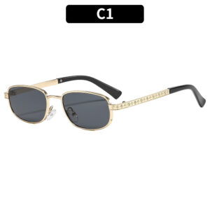 C1-Gold-framed grey sheet