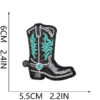 oly-1b8ce4b6011ec3b8443378da2b0c9d4a Wholesale Western Cowboy Embroidery Patches Polyester Thread Fashion Accessory