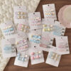 oly-1b9773cd85a32f90629401d94c98329b Wholesale Spring Floral Metal Hair Clip Set Polka Dot Heart Design Cute Side Clips Everyday Hair Accessory Boutique Resale