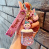 oly-1ba84477b8edb74c7546442b63e6bc74 Wholesale Modern Cartoon Acrylic Keychain Decorative Bag Charm for Women Party Gift