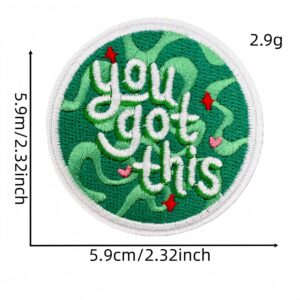 English cloth sticker 1#