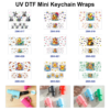oly-1bd18f800580daaa0543bf5419f48d94 Wholesale 8pcs Cute Animal Mini Cup Keychain Sticker