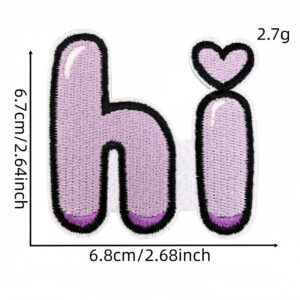 Hello hello cloth sticker 1#