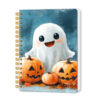 oly-1be8a308a6517e0aa5dc10dd38066693 Wholesale Trendy Halloween Jack O Lantern A6 Spiral Notebook 80 Sheets Party Favor