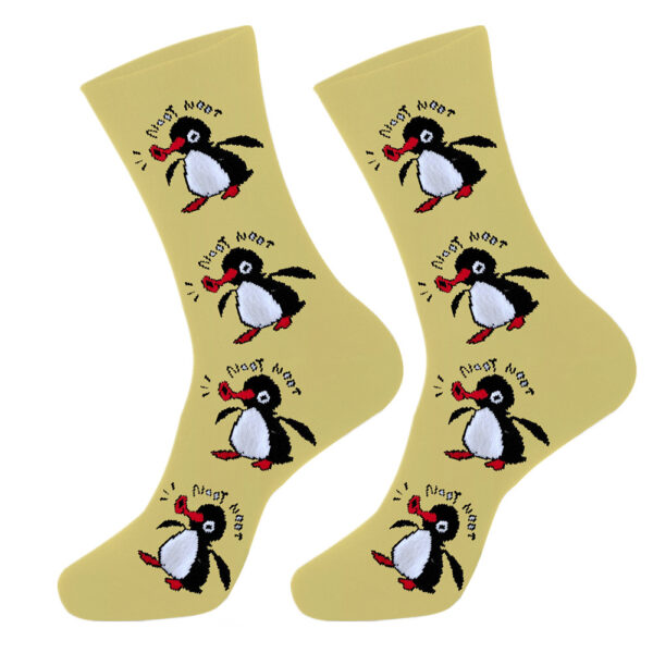 oly-1be9362be98975630739eb4e33ed85dd Wholesale Cartoon Penguin Pattern Socks Casual Everyday Unisex Socks For Resale