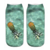 oly-1bff9d13a359c71970efe60ba9b6e5ee Wholesale 3D Donut Print Socks Fun Cartoon Design Casual Short Barrel Socks Great Gift for Men and Women
