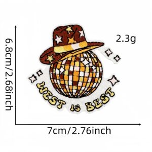 Farm pastoral style cloth sticker 8#