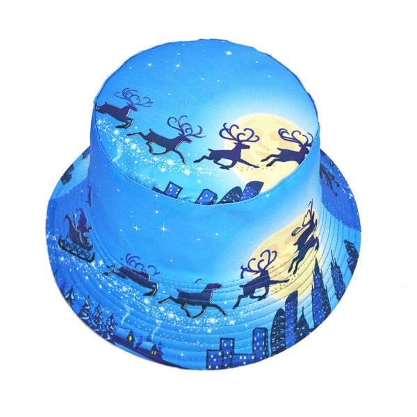 Wholesale Chic Deer Pattern Reversible Fisherman Hat for Sun Protection