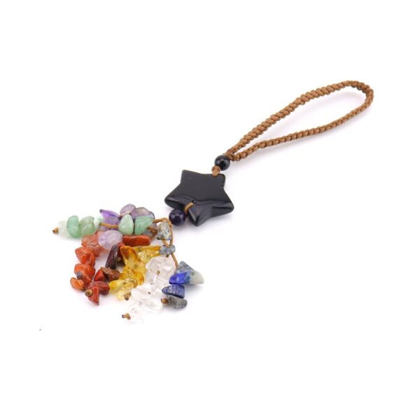 oly-1c285e02f55c967842602ea53ab8a5ba Wholesale Handmade Agate Bag Charm Star and Moon Pattern Amethyst for Everyday Use