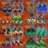 oly-1c37d226759a31c817609694868706a8 Wholesale Bohemian Water Drop Acrylic Earrings Party Wear Fashion Accessory