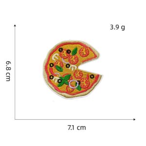 Pizza food and play cloth stickers 1#