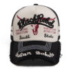 Wholesale Distressed Embroidery Trucker Hat Men Summer Baseball Cap Vintage Mesh Cap Fashion Accessory