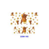 Wholesale 2/4/8pcs Cute Honey Bear Mini Keychain Sticker OLY Exclusive