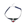 Wholesale Iron Alloy Gothic Bat Wing Pendant Necklace Halloween Jewelry Accessory for Women